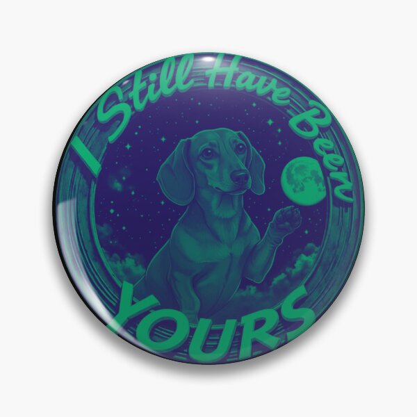 Item preview, Dachshund Under Moonlight With Loving Quote designed and sold by e-camelleone.
