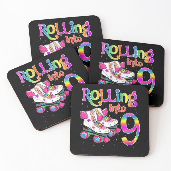 Item preview, Kids Rolling Into 9 years Let's Roll I'm Turning 9 Roller Skate 		 designed and sold by hkegdkrfr12.