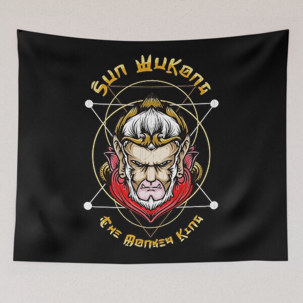 Item preview, Sun Wukong Monkey King Chinese Myth For Wuxia Kung Fu Fans designed and sold by kakasyrol.