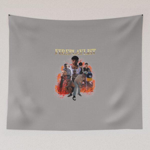 Item preview, CAMISETA GRÁFICA FIREPLAYLIST designed and sold by TomasDoe.