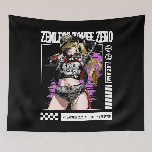 Item preview, Luciana de Montefio - Zenless Zone Zero designed and sold by gontijoart.