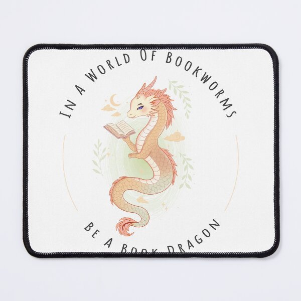 Item preview, Bookworm to Bookdragon: Quiet Scholar designed and sold by Iqrapixels.