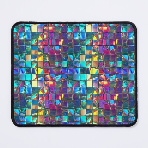 Item preview, Holographic Prismatic Tiles - Iridescent Reflections designed and sold by MidArtForge.