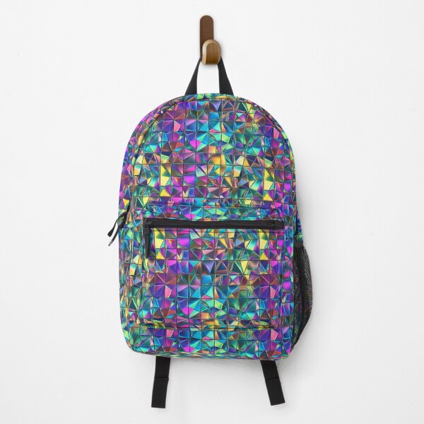 Item preview, Holographic Prismatic Tiles - Iridescent Reflections designed and sold by MidArtForge.