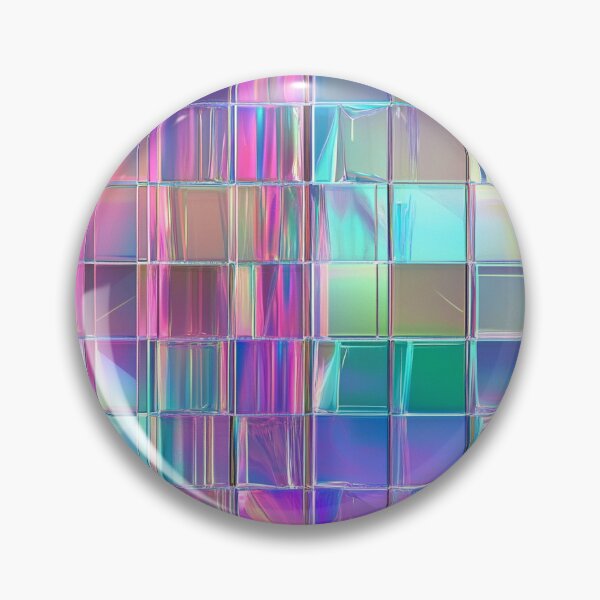 Item preview, Holographic Prismatic Tiles - Iridescent Reflections designed and sold by MidArtForge.