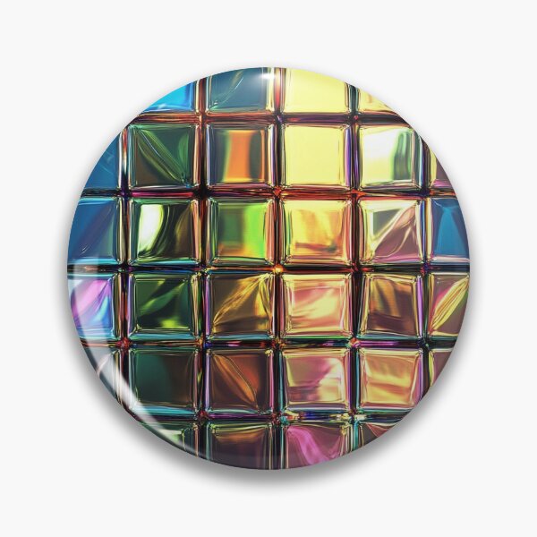 Item preview, Holographic Prismatic Tiles - Iridescent Reflections designed and sold by MidArtForge.