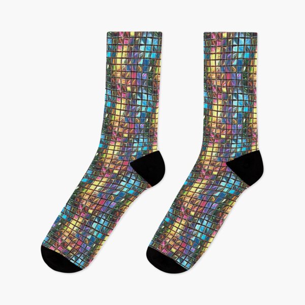 Item preview, Holographic Prismatic Tiles - Iridescent Reflections designed and sold by MidArtForge.