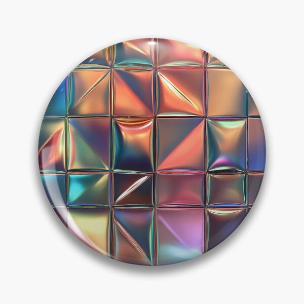 Item preview, Holographic Prismatic Tiles - Iridescent Reflections designed and sold by MidArtForge.