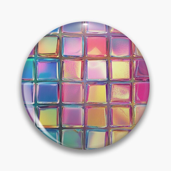 Item preview, Holographic Prismatic Tiles - Iridescent Reflections designed and sold by MidArtForge.