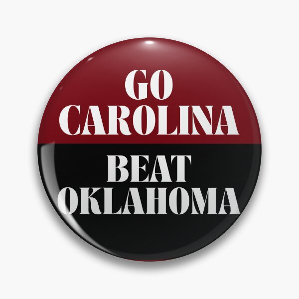 Item preview, South Carolina Gameday Football Pin Button designed and sold by Kickoff Buttons.