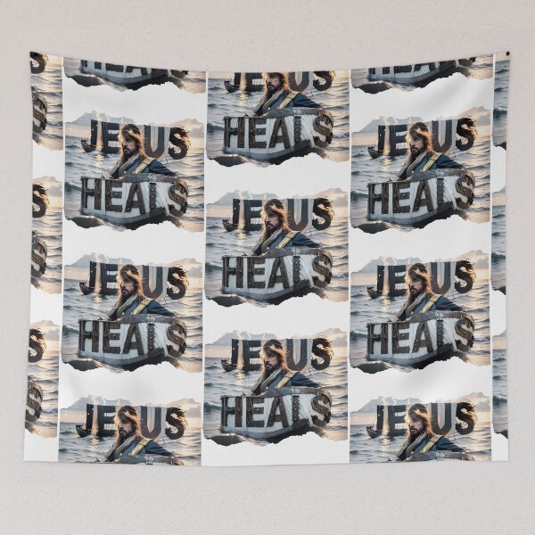 Item preview, JESUS HEALS 2 designed and sold by maveluzone.
