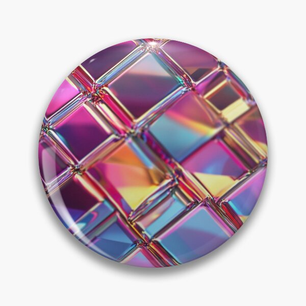 Item preview, Holographic Prismatic Tiles - Iridescent Reflections designed and sold by MidArtForge.