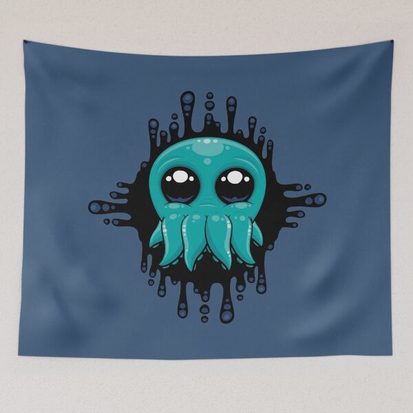 Item preview, Adorable Inky Baby Octopus Friend designed and sold by fizzgig.