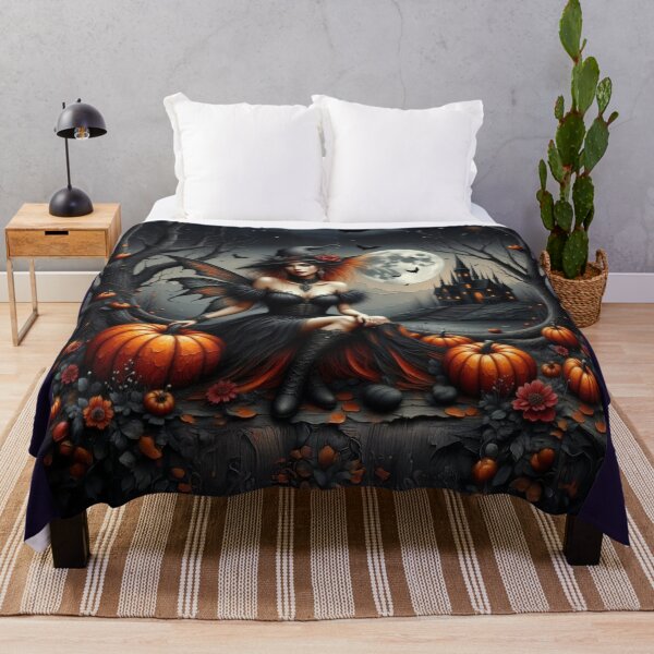 Item preview, The Moonlit Witch of the Haunted Grove designed and sold by The Digital Compass.