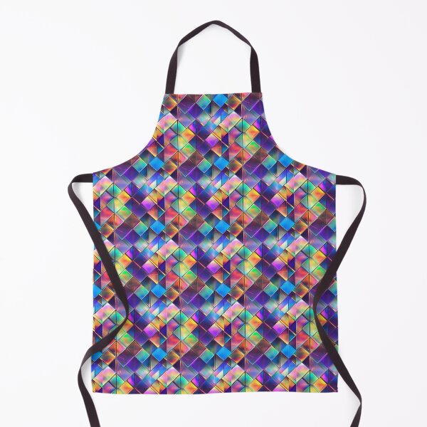 Item preview, Holographic Prismatic Tiles - Iridescent Reflections designed and sold by MidArtForge.