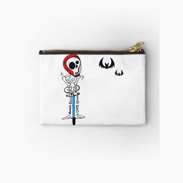 Item preview, Halloween doodle cartoon minimal of a ghost skeleton riding a scooter designed and sold by nongsao4.