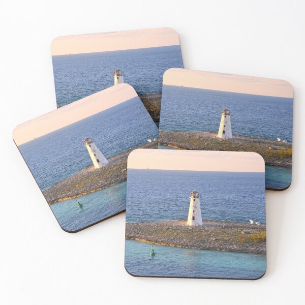 Item preview, The Lighthouse In Nassau Harbour designed and sold by LisaWootenPhoto.