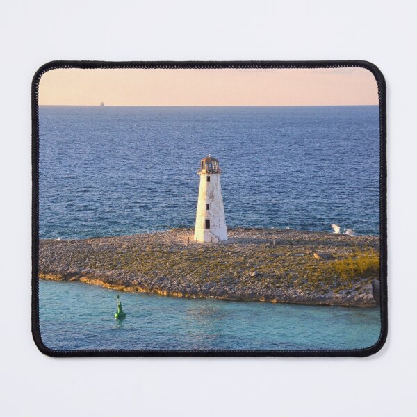 Item preview, The Lighthouse In Nassau Harbour designed and sold by LisaWootenPhoto.