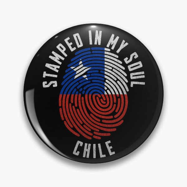 Item preview, Stamped in My Soul Chile Flag Design Chilean Pride designed and sold by chrisrivait.