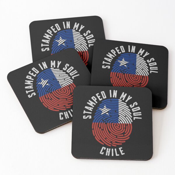 Item preview, Stamped in My Soul Chile Flag Design Chilean Pride designed and sold by chrisrivait.