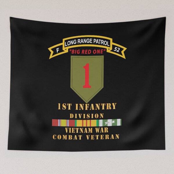 Item preview, Army - F Co - 52nd Inf ABN - 1st Infantry Div w VN SVC X 300 designed and sold by Military Insignia Products.
