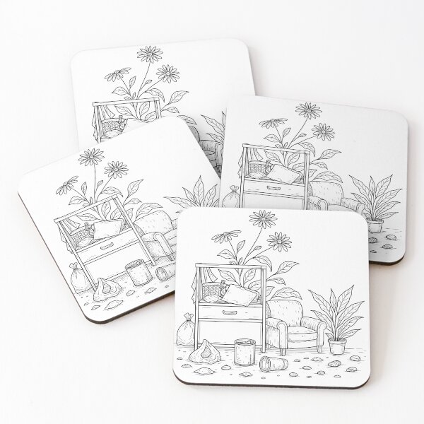 Item preview, illustrate themes of waste or clearance designed and sold by Ariadna de Raadt.