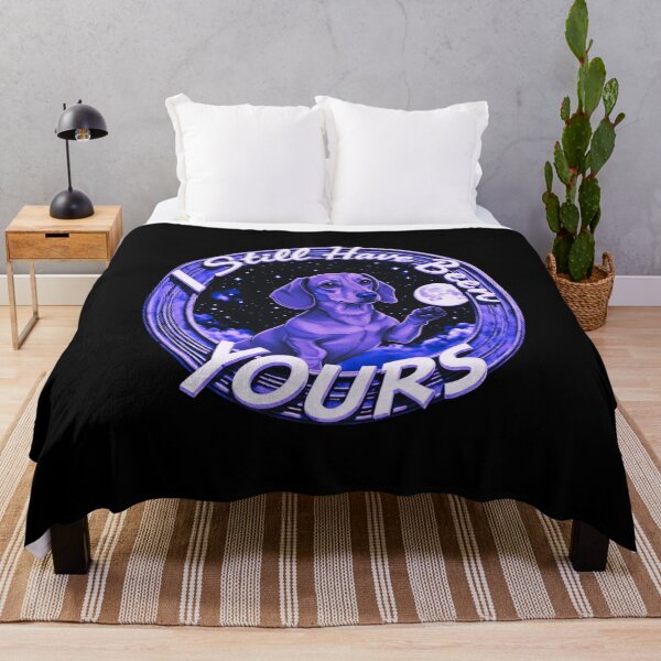 Item preview, Dachshund Under Moonlight With Loving Quote designed and sold by e-camelleone.