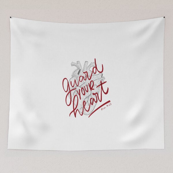Item preview, Guard your heart above all else  designed and sold by dudaoliveira.art.