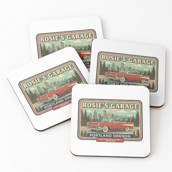 Item preview, Rosie's Garage - Portland, Oregon - Keep Portland Classic Since 1953 designed and sold by RedDelaney.