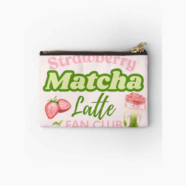 Item preview, strawberry matcha latte fan club designed and sold by Colorful-Inspo.