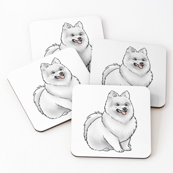 Item preview, Dog - German Spitz - White designed and sold by Jennifer Stolzer.