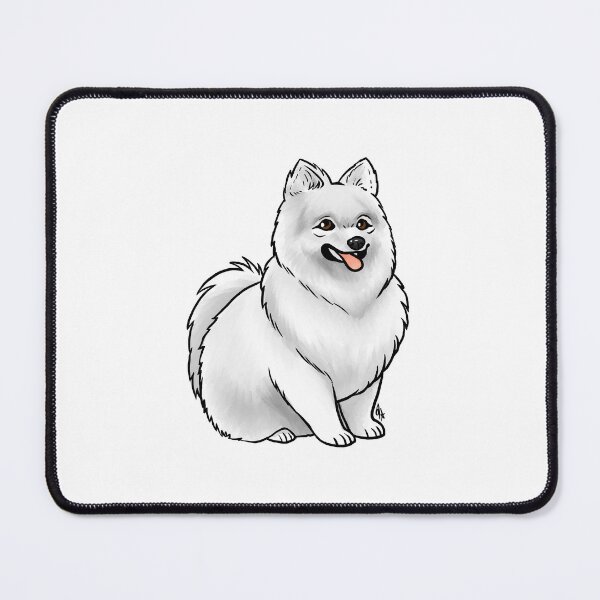 Item preview, Dog - German Spitz - White designed and sold by Jennifer Stolzer.