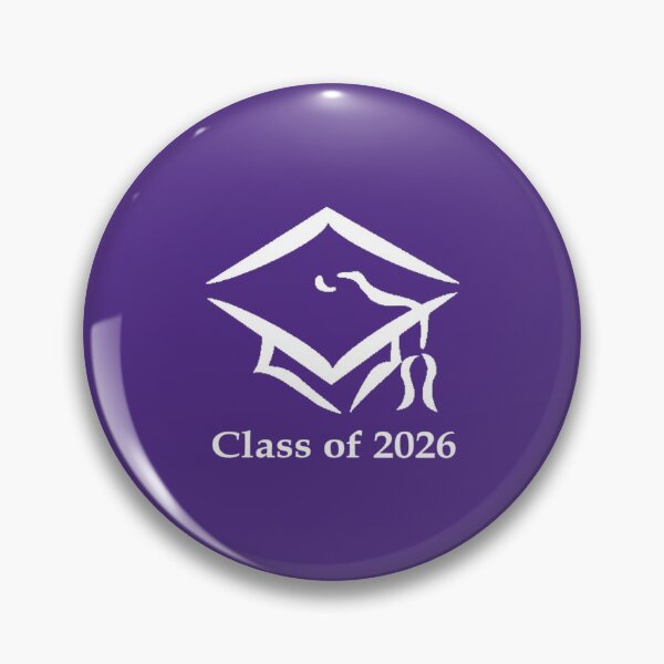 Item preview, Class of 2026 Purple and White designed and sold by ZaryaParx.