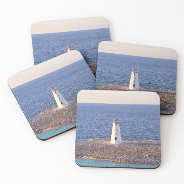 Item preview, The Lighthouse In Nassau Harbour Vertical designed and sold by LisaWootenPhoto.