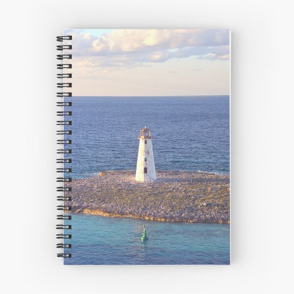 Item preview, The Lighthouse In Nassau Harbour Vertical designed and sold by LisaWootenPhoto.