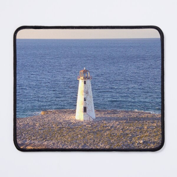 Item preview, The Lighthouse In Nassau Harbour Vertical designed and sold by LisaWootenPhoto.