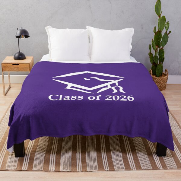 Item preview, Class of 2026 Purple and White designed and sold by ZaryaParx.