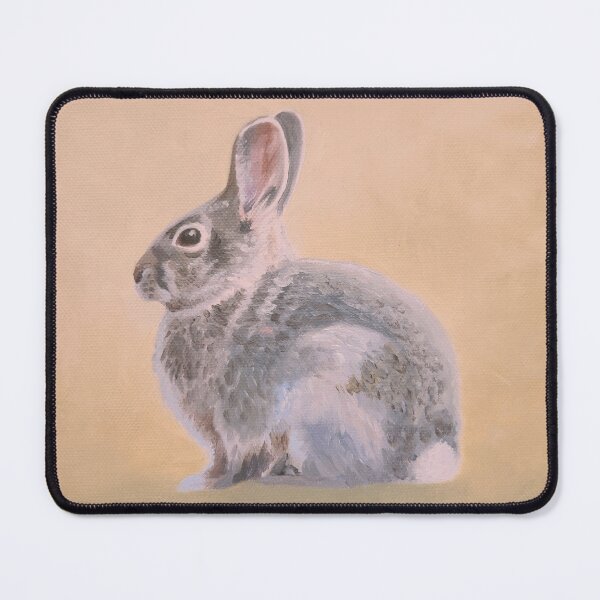 Item preview, Eastern Cottontail At Rest painting designed and sold by Emily Bickell.