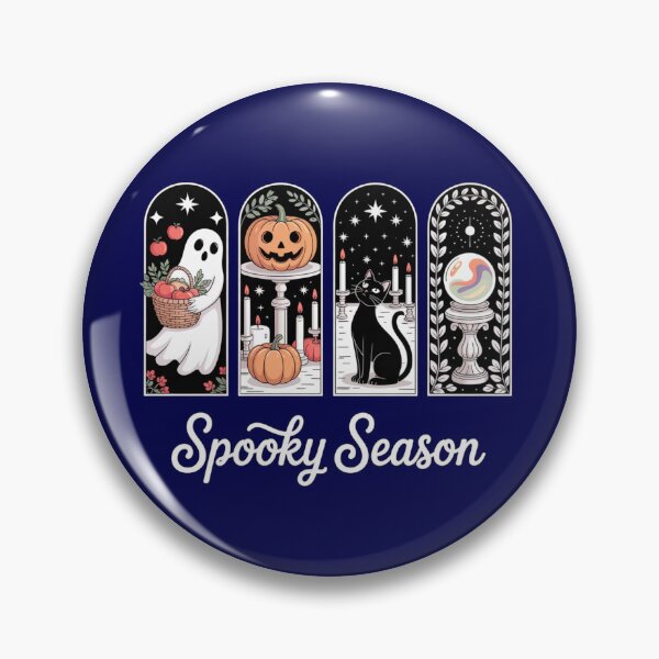 Item preview, Spooky Season Halloween Aesthetic Illustration designed and sold by MyWittyThings.