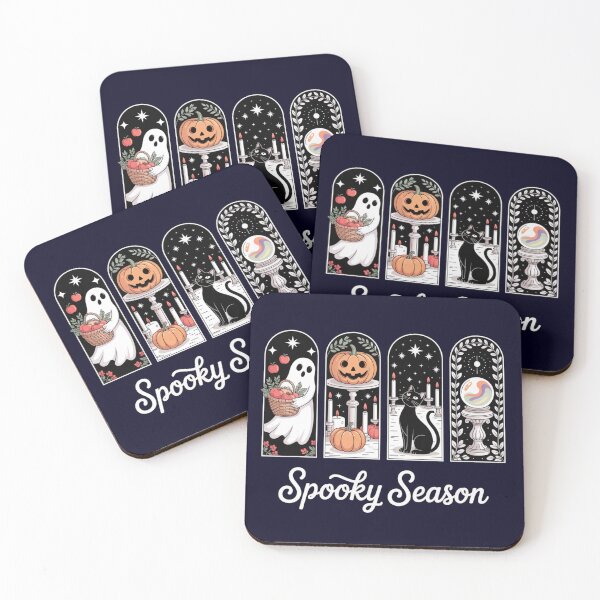 Item preview, Spooky Season Halloween Aesthetic Illustration designed and sold by MyWittyThings.