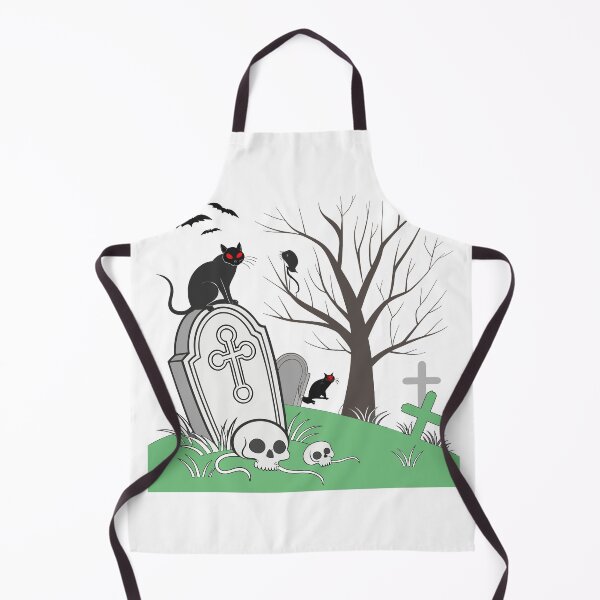 Item preview, Creepy Black Cats Illustration designed and sold by AL AMIN.