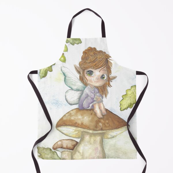 Item preview, Autumn fairy on mushroom designed and sold by Sandra  Steinke.