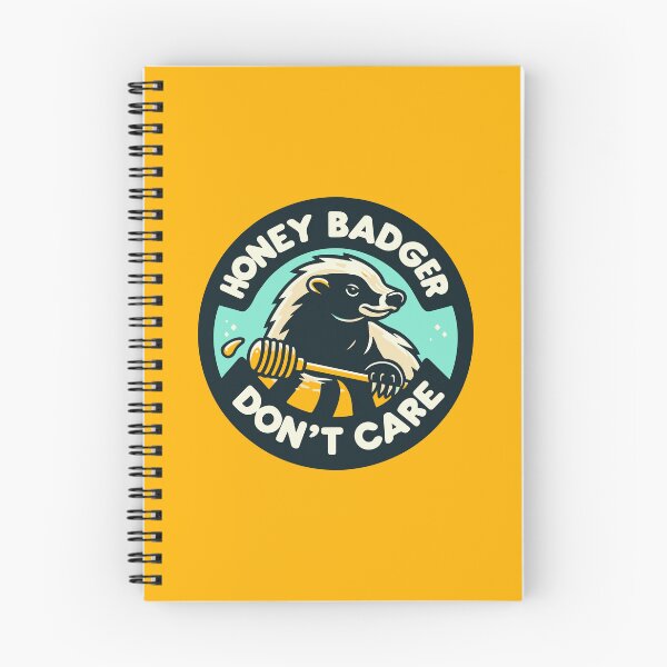 Item preview, Honey Badger Don't Care designed and sold by ArtFactoryAI.