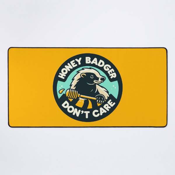 Item preview, Honey Badger Don't Care designed and sold by ArtFactoryAI.