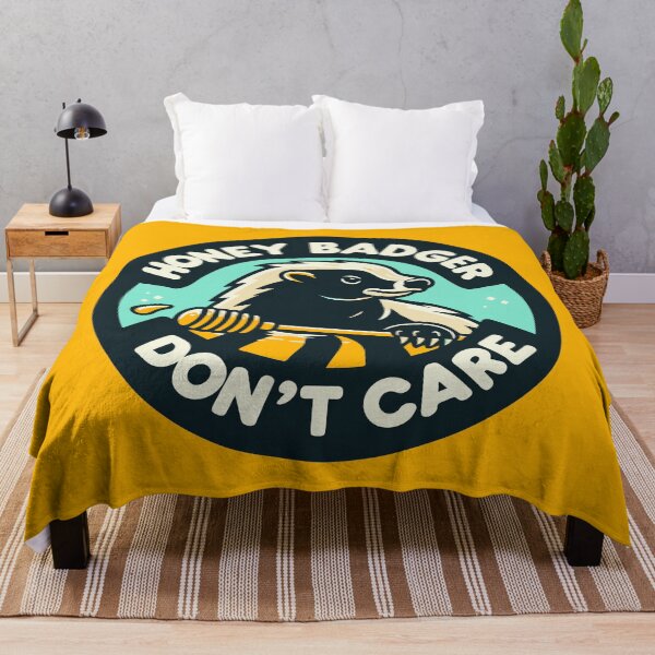 Item preview, Honey Badger Don't Care designed and sold by ArtFactoryAI.