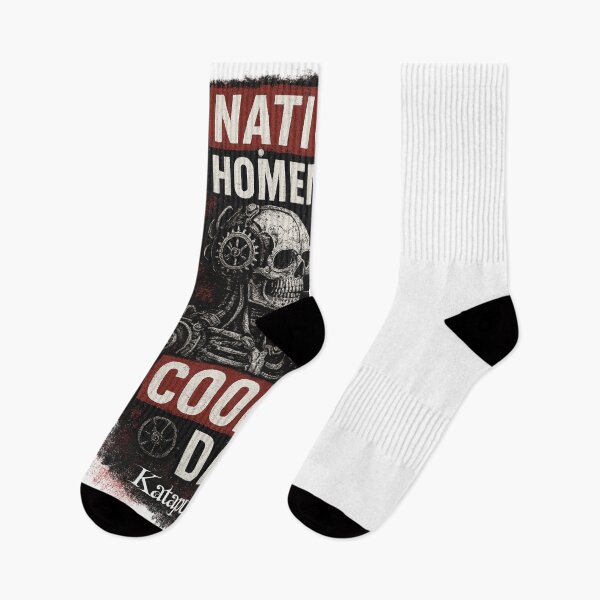 Item preview, “National Homemade Cookies Day” – Steampunk Trash Polka Graphic Tee | Bold Tattoo-Inspired Streetwear designed and sold by Katapultink.