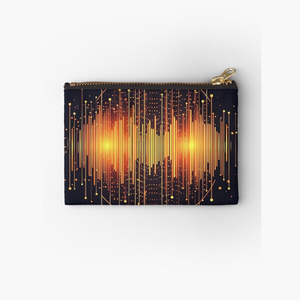 Item preview, audio equalizer with radiating sound waves designed and sold by Ariadna de Raadt.