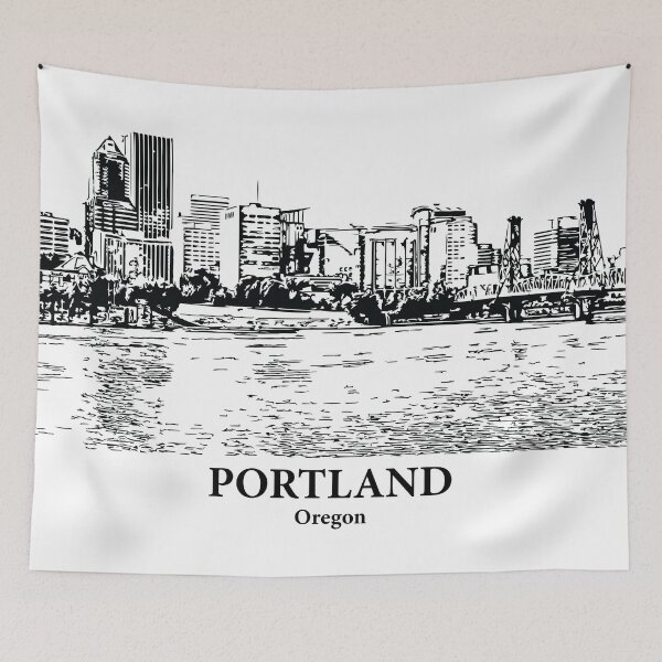 Item preview, Portland - Oregon designed and sold by Lakeric Cityscapes.