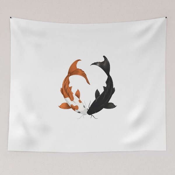 Item preview, Koi Fish, Yin&Yang, Love Koi Fish designed and sold by xiao xuans.