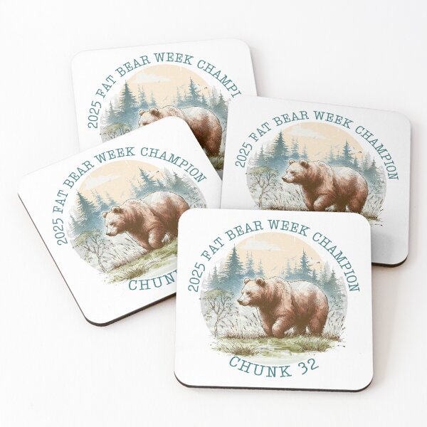 Item preview, Chunk 32 Fat Bear Week Champion 2025 (2) designed and sold by CRGreatStuff.